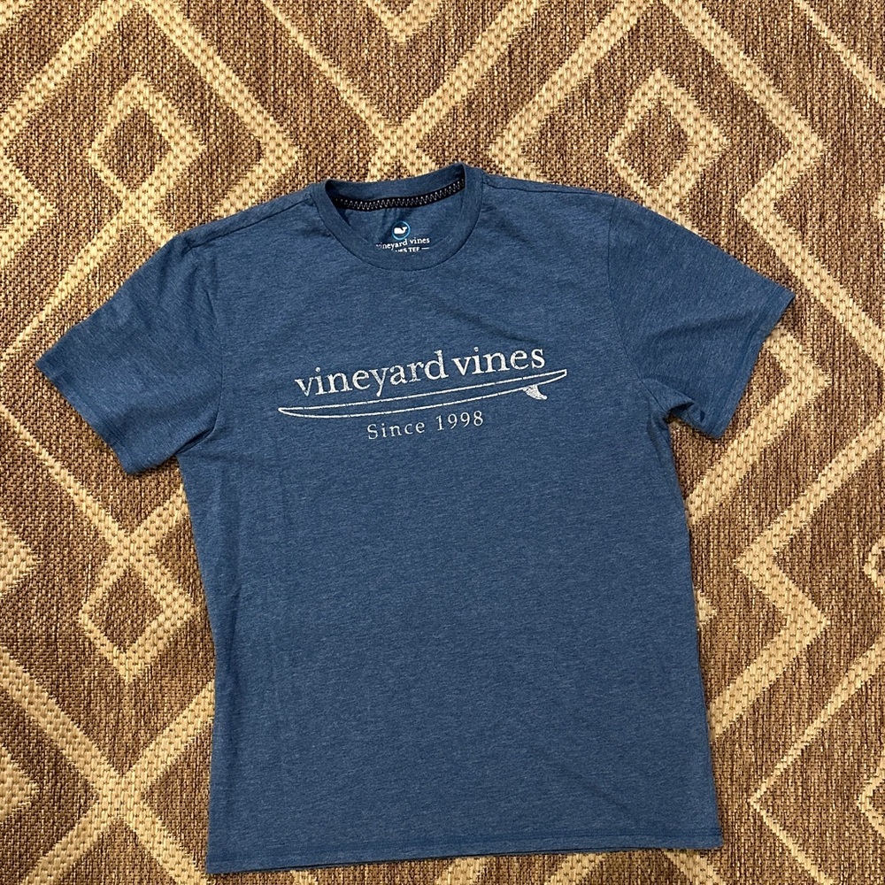 Vineyard Vines Men's Classic Navy Tee (277)